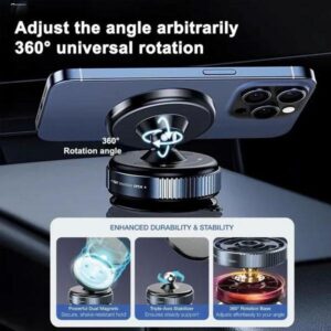 K009 Vacuum Magnetic Car Phone Holder Powerful, Stable & Universal Mount - Image 3