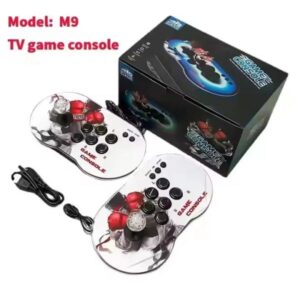 M9 64gb Hd Game Box Joystick 20000+ Classic Games With Dual Wireless Controllers - Image 2