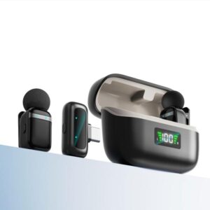 Mini8 Rts Lavalier Metal Condenser Lightweight Wireless Dual Microphone - Image 3