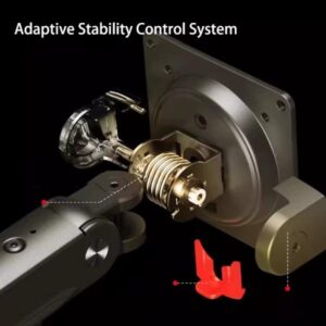 Nb A5c Ergonomic Mechanical Spring Dual Monitor Arm (17-32 Inch) - Image 3