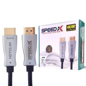 Speed-x 10m Fiber Hdmi Cable 2.0/2.1 Aoc(active Optical Cable) 30awg Copper Support 4k 8k Uhd (full Length) - Image 3