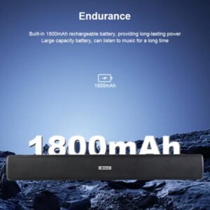 Kisonli Led-803 Wireless Bt 16w Portable Soundbar Speakers - Image 3