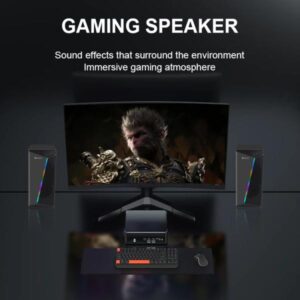 Kisonli X30 Gaming Usb 2.0 Speaker With Rgb Light - Image 4
