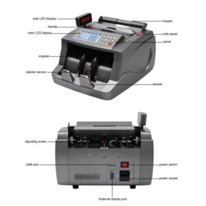 Speedx Sp-640 Side Digital Display Advanced Functional Cash Counting Machine With Fake Note Deduction - Image 4