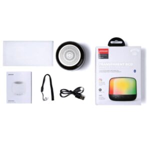 Joyroom Ml03 Transparent Rgb Wireless Speaker - Image 4