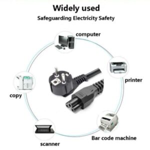 Imported Power Cable For Laptop 1.5m - Image 4