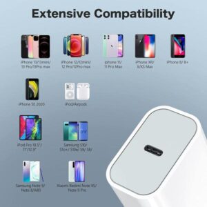 25w Iphone Usb-c Pd Power Adapter Charger 2 Pin (us Pin) - Image 4