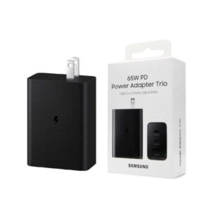 65w Samsung Us Pin Pd Power Adaptor Trio Usb C X 2ports,usb-a Port - Image 4