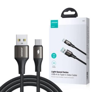 Joyroom S-a25 Light-speed Series 3a Fast Charging Data Cable (usb-a To Type-c) 1.2m-black - Image 4