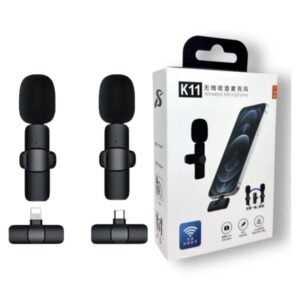K11 2 In 1 Collar Wireless Microphone Iphone/android & Type C Supported - Image 5