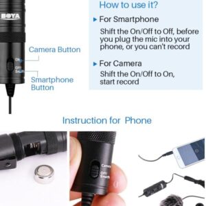 Boya By-m1 Original Professional Collar Microphone - Image 4