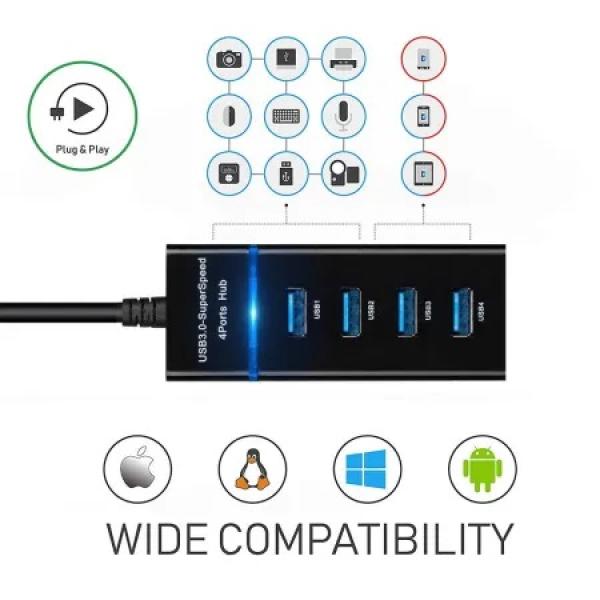 Usb Hub 3.0 4 Port 303 - Image 4