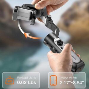 I Steady Xe 3 Axis Handheld Gimbal Stabilizer For Smartphones-black - Image 3
