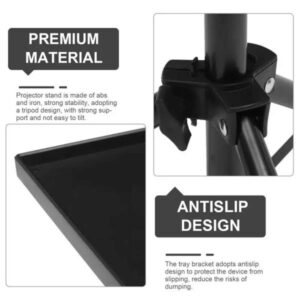 Portable Projector And Laptop Stand Table Tripod (height Adjustable 45-120cm) - Image 3
