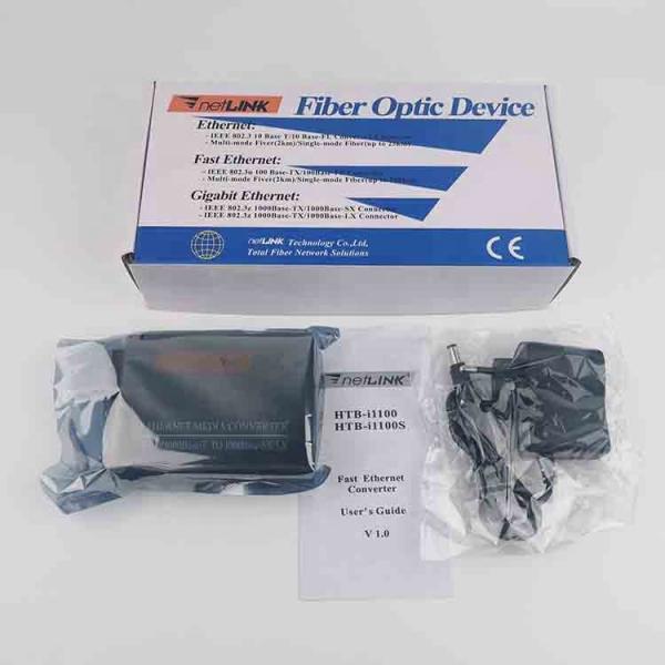 Speedx Htb-gs-03b Netlink Gigabit Ethernet Media Converter 10/1000 Base - Image 4