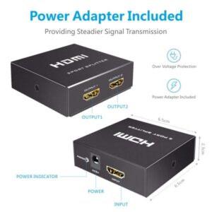 Speedx (sp-hs2) 2 Port Hdmi Splitter 2k 4k - Image 4