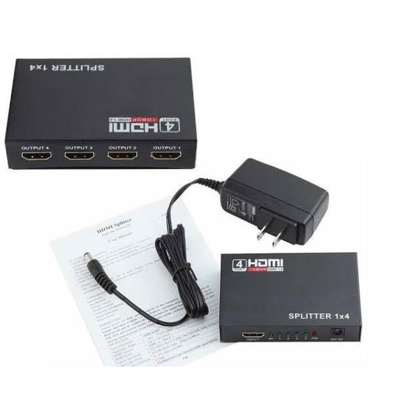 Speedx (sp-hs4) 4 Port Hdmi Splitter 2k 4k - Image 4