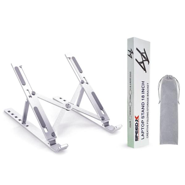 Speedx 18 Inch Laptop Stand Creative Folding Storage Bracket - Image 4