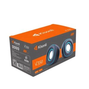 Kisonli V350 Usb 2.0 Mini Stereo Sound System Home Theater Speaker - Image 4