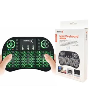Speedx Rf 500 Mini Touch Pad Wireless With Backlight Keyboard Mouse - Image 4
