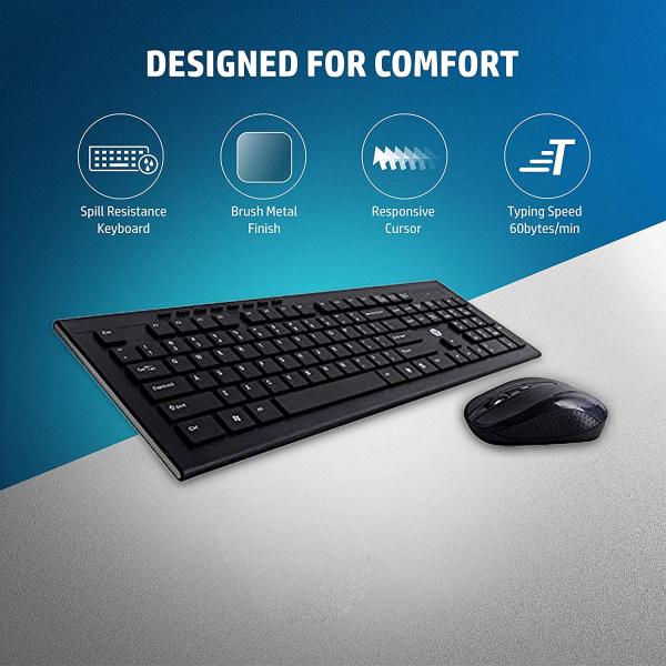 Hp Wireless Keyboard Mouse Combo Cs700 (high Copy) - Image 4