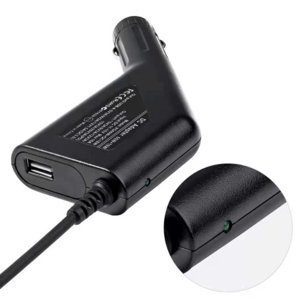 65w Usb-c Universal Laptop Dc Car Charger With Usb Port - Image 3