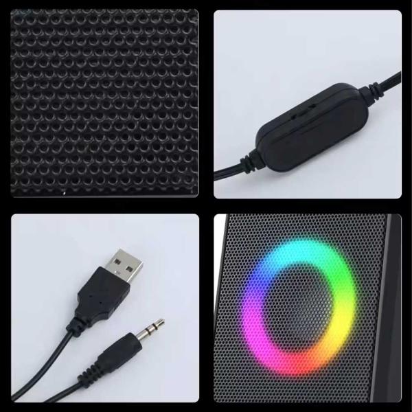 Kisonli Multimedia Usb Loudspeaker X12 - Image 4