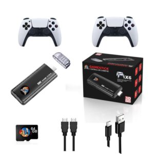 X6 64gb Classic 8k Hd Tv 40000+ Games With Console Wireless 2.4g Games Stick - Image 2