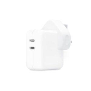 Iphone 35w Uk 3 Pin Dual Type C Fast Charging Pd Adapter