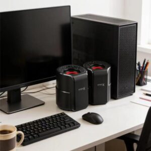 Speedx Sx-sp01 Desktop Speaker Usb Powered 2.0 6w - Image 2