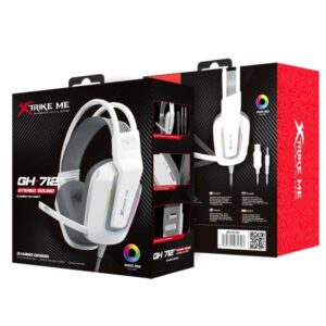 Xtrike Me Gh712 Rgb Gaming Headset With Noise Reduction Microphone White - Image 4