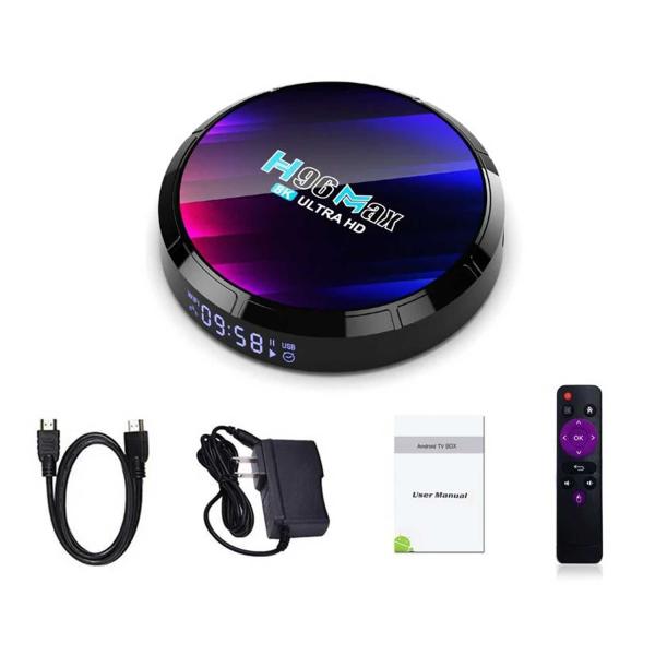 H96 Max For Led Lcd Android Tv 13.0 Version Tv Box 4+64gb - Image 4