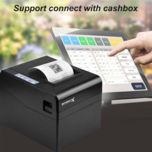 Speed-x Sp-250u 80mm Thermal Receipt Printer Usb Interface 300mm/s Printing Speed - Image 3