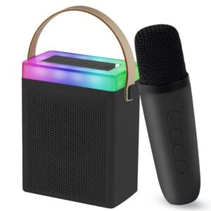 Kisonli G22 Mini Bt Portable Karaoke Speaker With Wireless Handheld Microphone - Image 4
