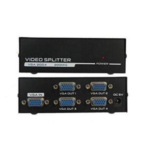 Vga Splitter 4 Port 200 Mhz