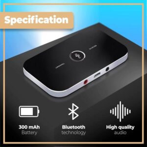 Speedx Wireless 2-in-1 B6 Audio Receiver And Transmitter - Image 3