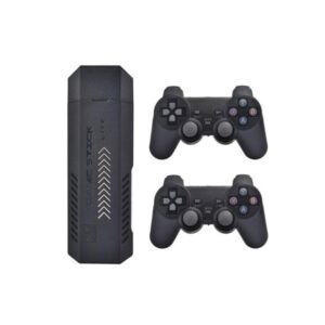 X2 64gb Plus Retro 3d 32000+ Video Games 4k Hd Output Game Stick With 2 Wireless Controllers
