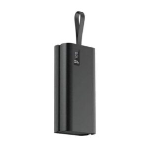 Aspor A337 22.5w Pd 30000mah Fast Charge Power Bank Lcd Display Black