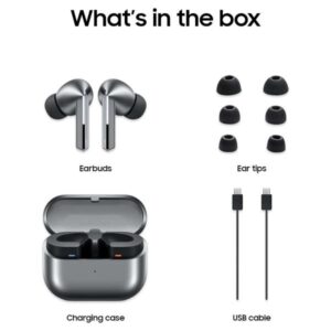 Samsung Galaxy Buds3 Pro R630 Wireless Charging Earbuds Black - Image 3