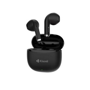 Kisonli Tws F6 Bluetooth Earbuds With Wireless Charging Case & Noise Reduction