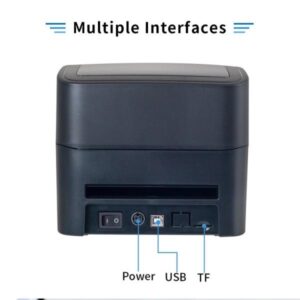 Speed-x Sp-700u 4 Inch Thermal Receipt And Label Printer With Usb Interfac,152mm/s Printing Speed Black Colour - Image 4