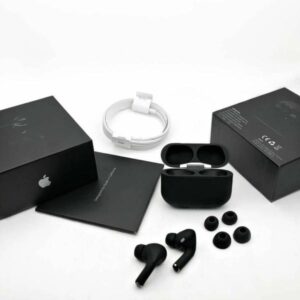 Apple Airpods Pro 2 Hengxuan(high Copy With Popup Msg/locate In Find My Iphone) Black - Image 4