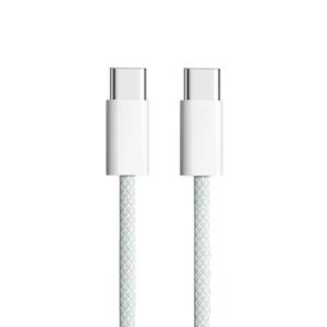Iphone 17 Pro Max 60w Type C To C Pd Fast Charging Nylon Cable (1m)
