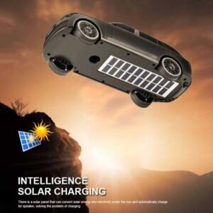 Kisonli B3 Solar Car Charging Stereo Flashlight 10w Super Bass Speaker - Image 2