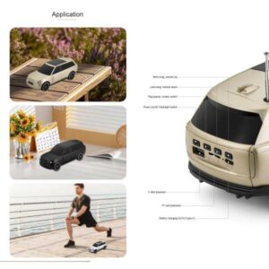 Kisonli B3 Solar Car Charging Stereo Flashlight 10w Super Bass Speaker - Image 3