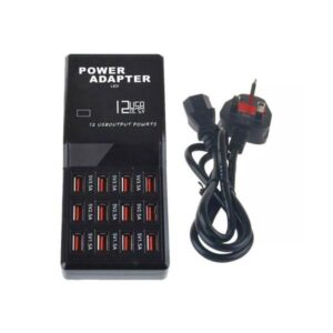 Usb Fast Charger 12 Port 12amp W858