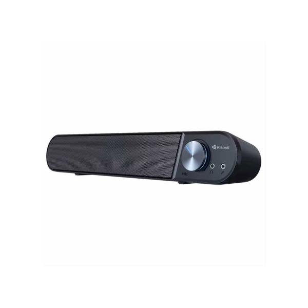 Kisonli I-580 Plus Home Theater Usb Soundbar Speaker System With Headset And Microphone Jack
