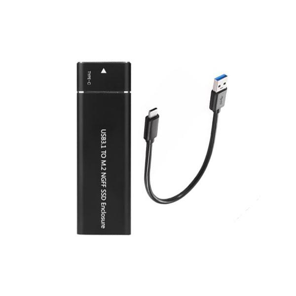 M2 Ssd Enclosure, Usb 3.1 Gen 2 (10 Gbps)