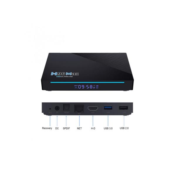 Smart Box H96max 8gb+64gb Quad Core 4k Ulta Hd 11.0v - Image 2