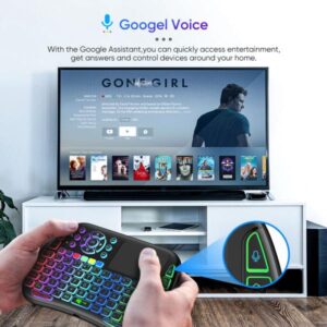M9 Bluetooth Mini Wireless Keyboard 7 Backlit 2.4g Air Mouse Remote Touchpad - Image 2